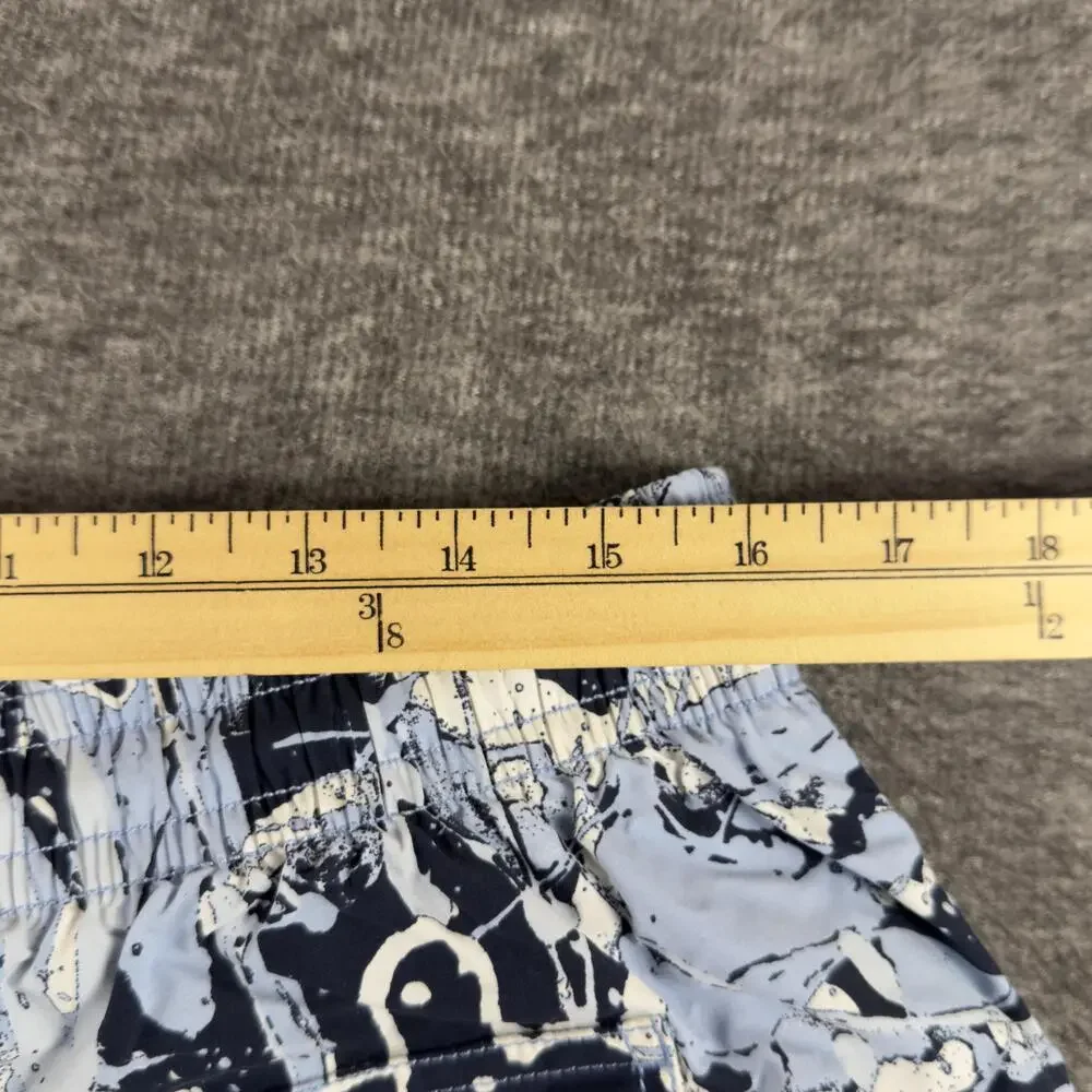 Vilebrequin Swim Shorts Mens 2XL Blue Turtle Print Trunks Mesh Lined Quick Dry